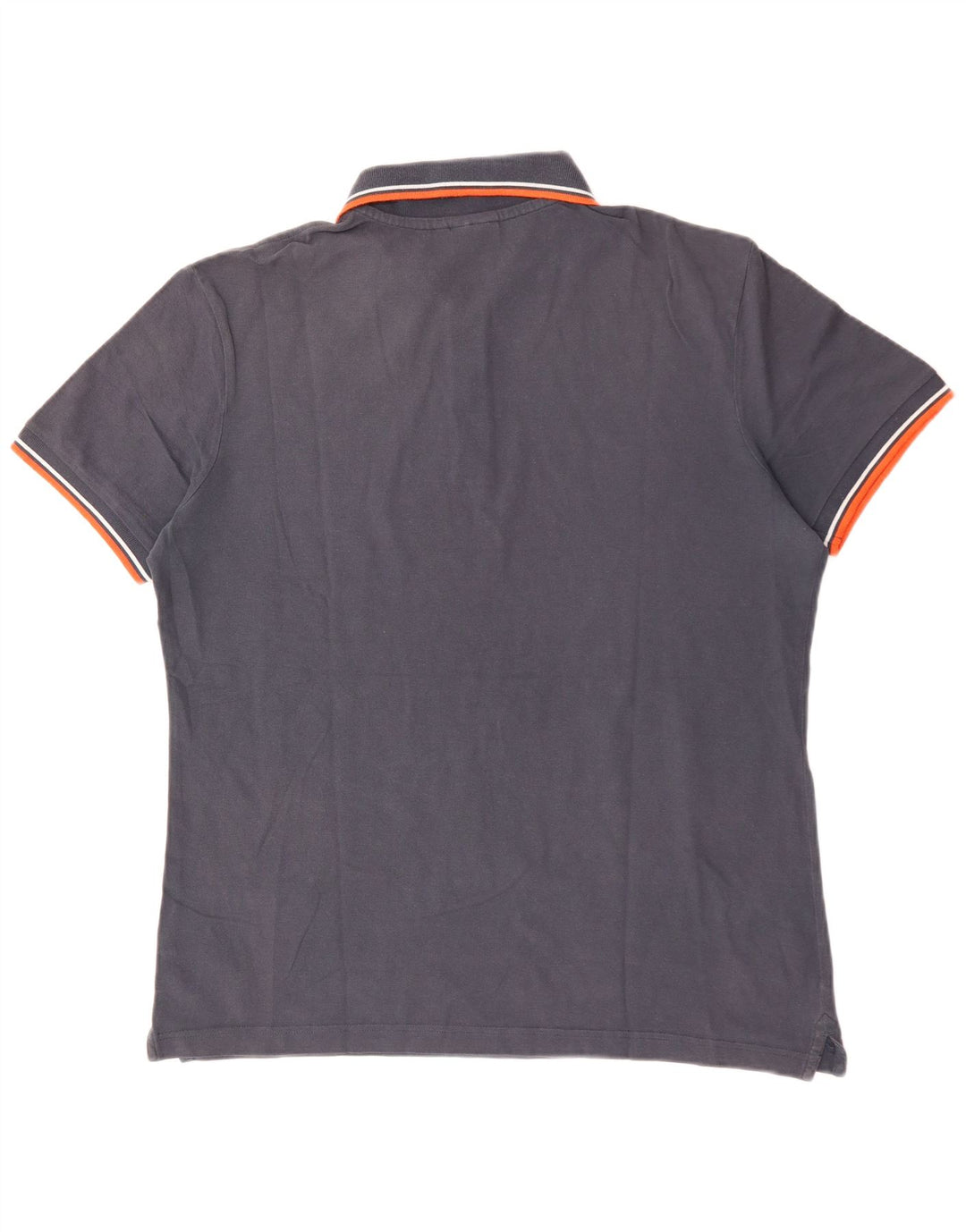 DIADORA Ανδρικό πουκάμισο Polo XL Navy Blue Cotton