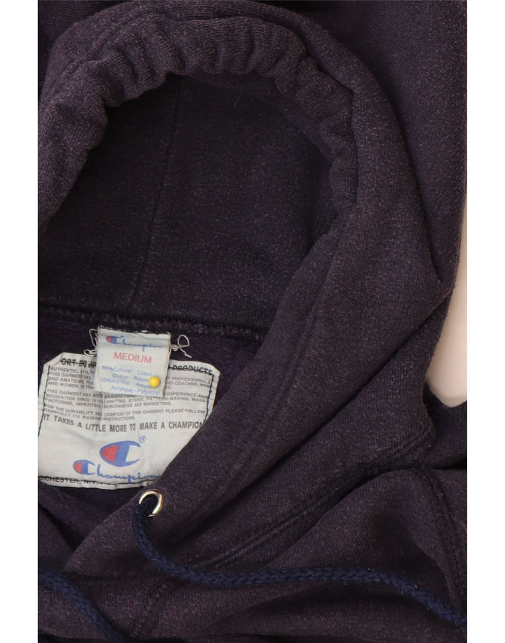 Ανδρικό Champion Graphic Hoodie Jumper Medium Navy Blue Cotton