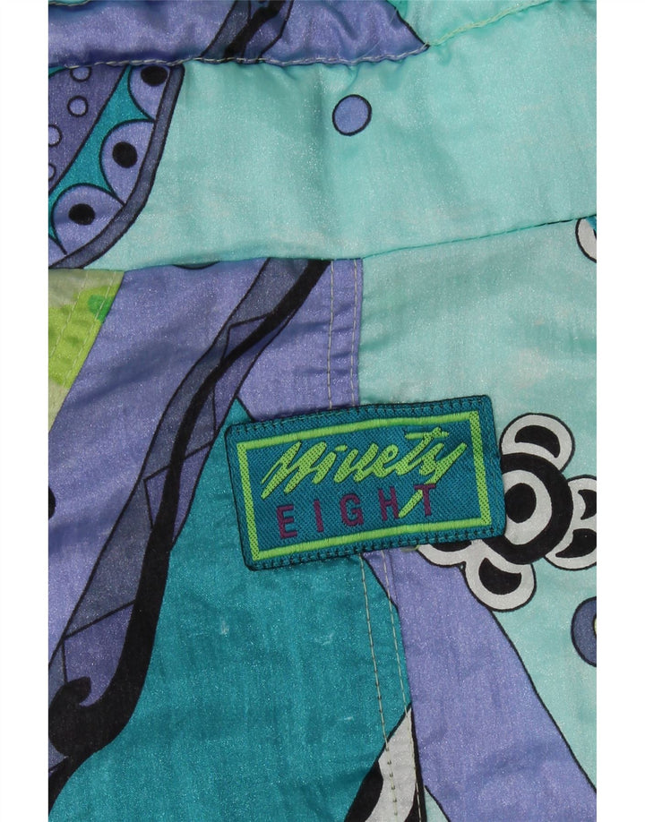 Ninety Eight Γυναικείο Windbreaker Jacket UK 18 XL Πολύχρωμο Floral