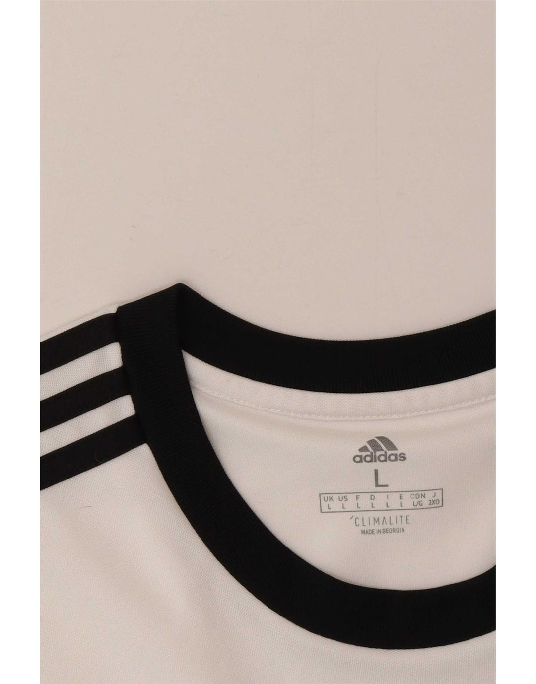 Adidas Ανδρικό T-Shirt Climalite Top Large White Polyester