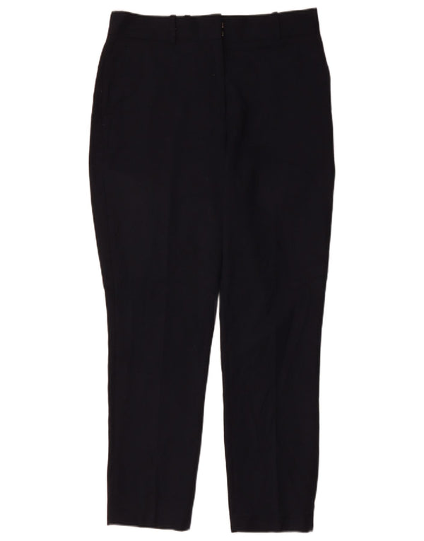 Γυναικείο κωνικό παντελόνι Chino REISS UK 10 Small W30 L29 Navy Blue Wool