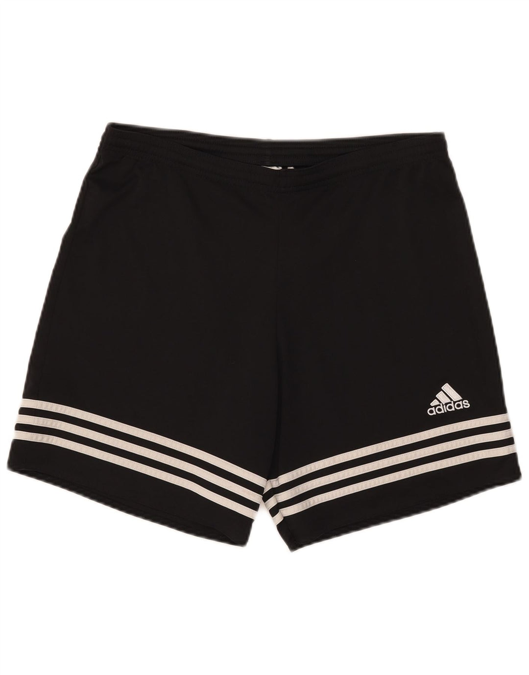 Ανδρικό σορτς Adidas Climalite από μεσαίο μαύρο πολυεστέρα