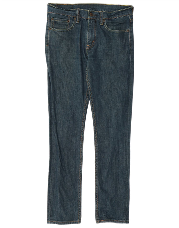 Levi's Mens 511 Slim Jeans W31 L32 Blue Cotton