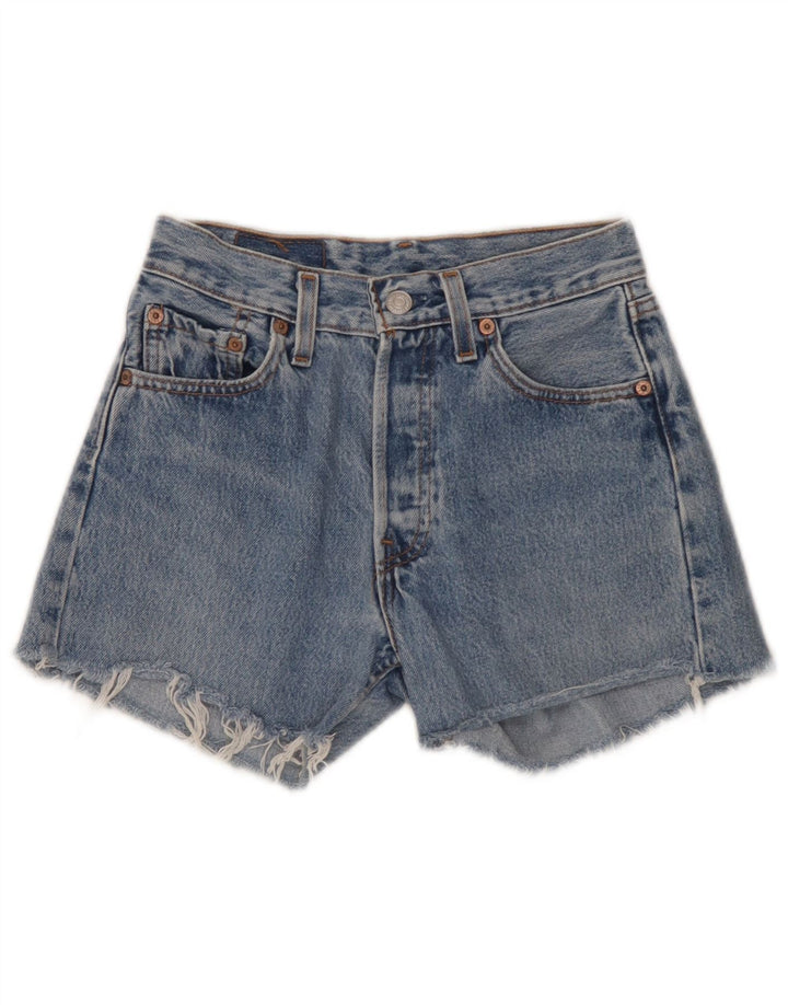 Γυναικείο σορτς Levi's 501 τζιν W26 Small Blue