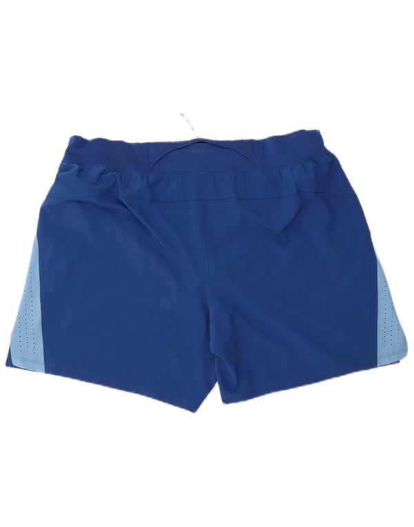 Ανδρικό αθλητικό σορτς Under Armour 2XL Blue Colourblock Πολυεστέρας
