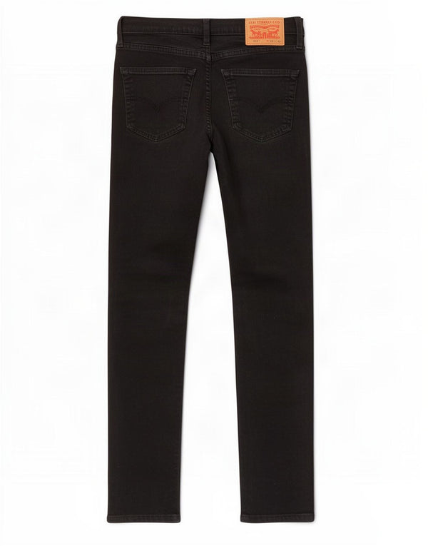 Levi's Mens 512 Slim Tapered Jeans W28 L32 Μαύρο βαμβακερό