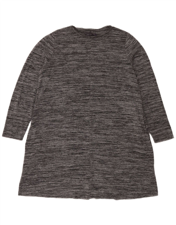 Marks & Spencer Γυναικείο φόρεμα άλτης UK 18 XL με γκρι φλύκταινες πολυεστέρας