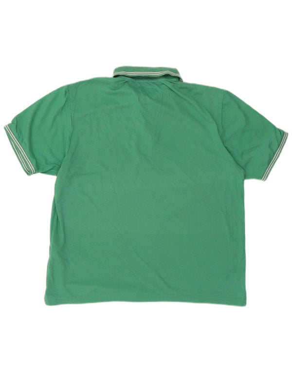 Champion Mens Easy Fit Polo Shirt XL Πράσινο βαμβακερό