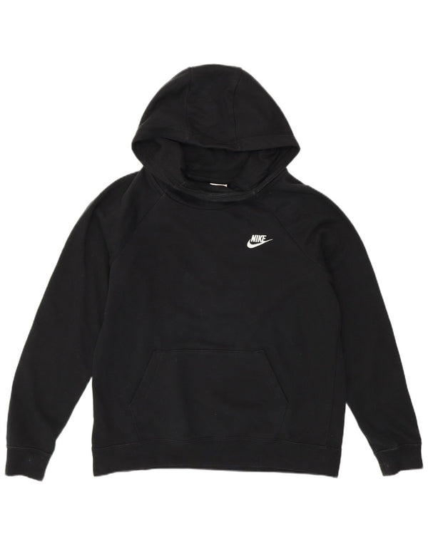 NIKE Γυναικείο φούτερ με κουκούλα UK 14 Medium Black