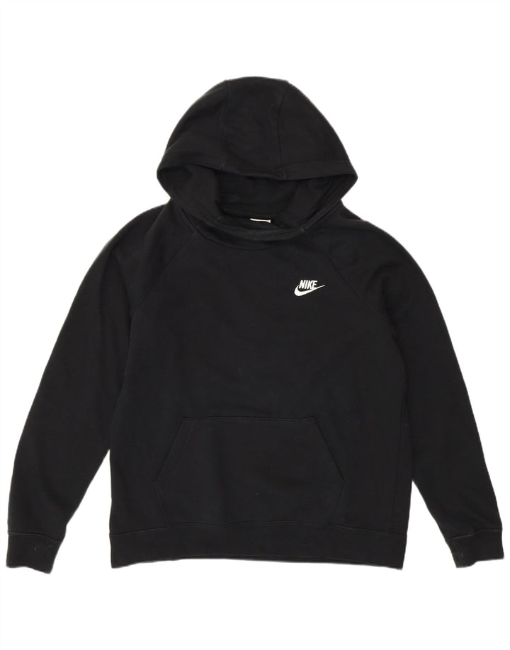 NIKE Γυναικείο φούτερ με κουκούλα UK 14 Medium Black