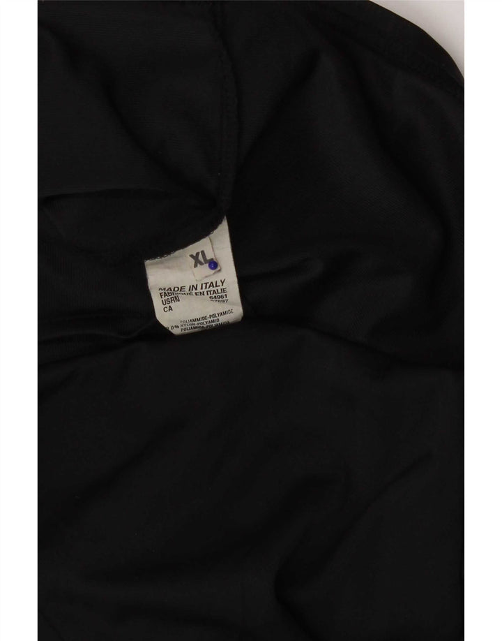 Γυναικείο πουκάμισο Benetton UK 18 XL Μαύρο Πολυαμίδιο