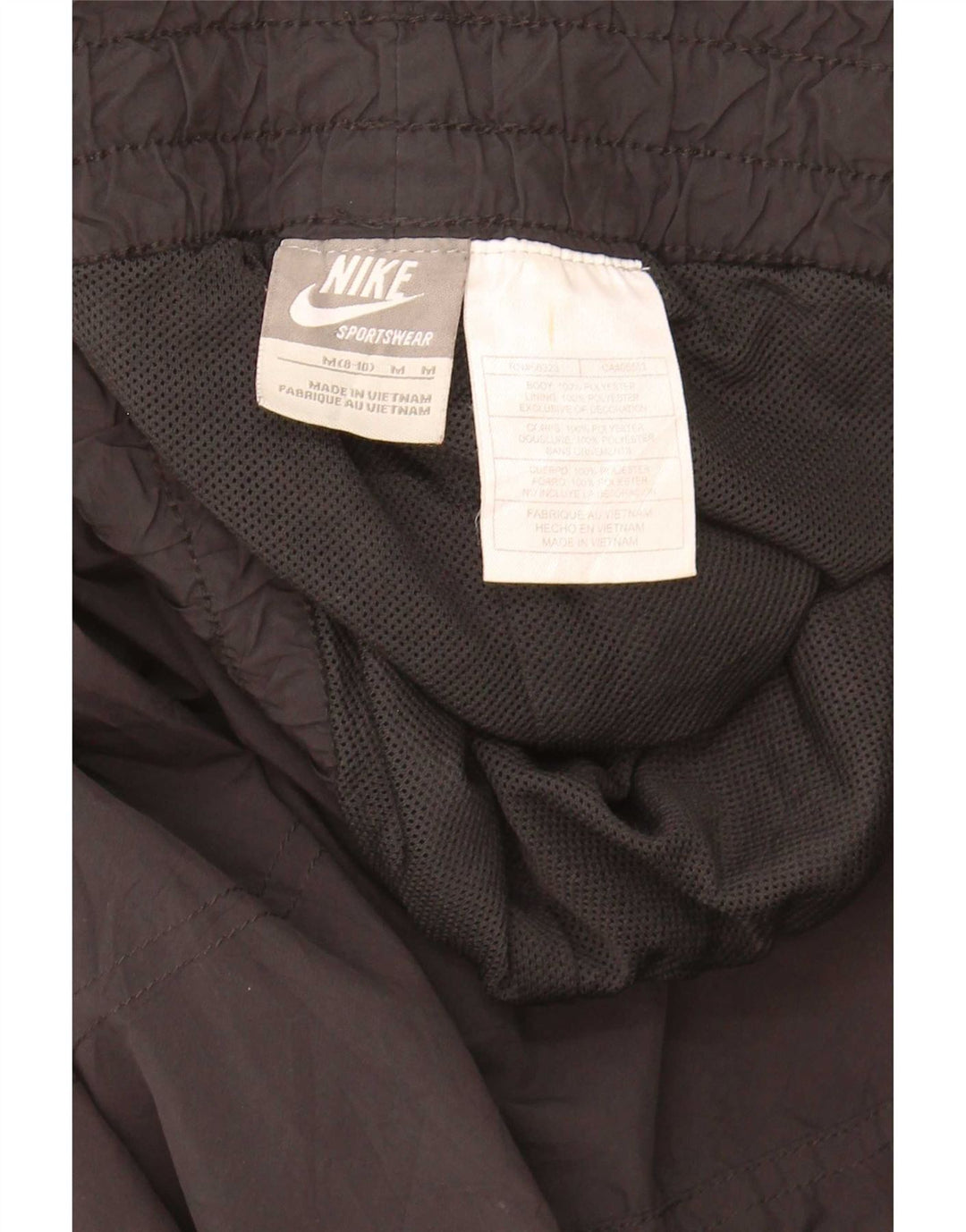 Γυναικεία αθλητική φόρμα Nike παντελόνι US 8/10 μεσαίου μαύρου χρώματος πολυεστέρας