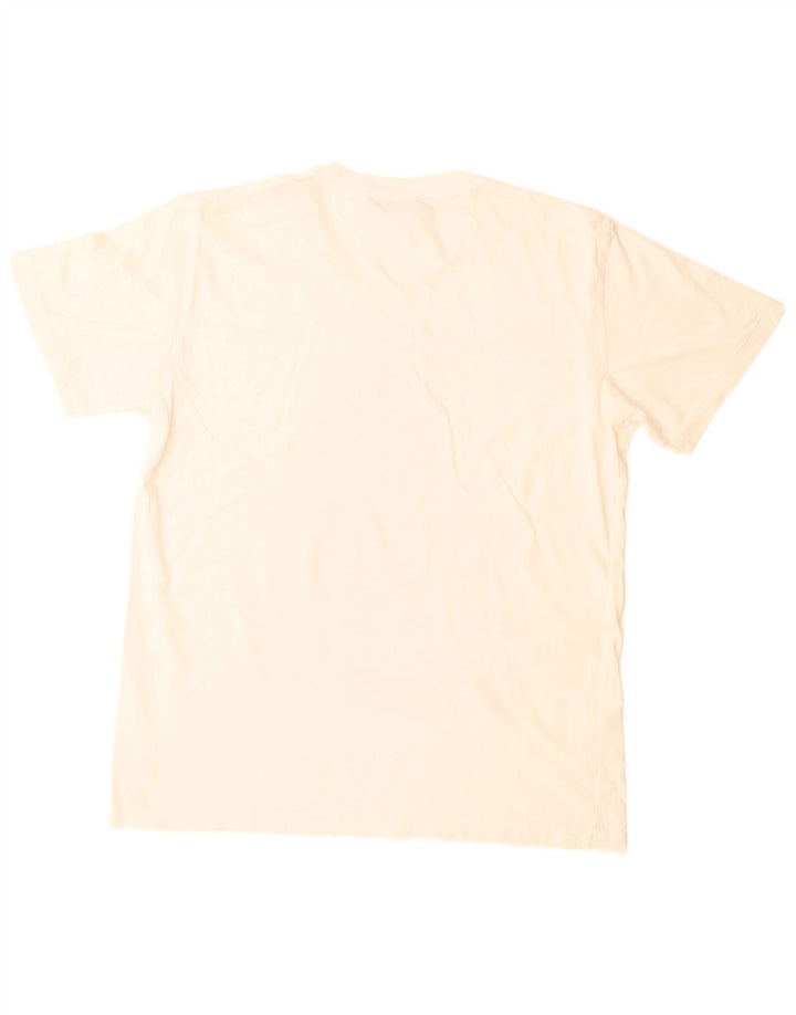 Ανδρικό γραφικό T-Shirt Trussardi Jeans Top Large White