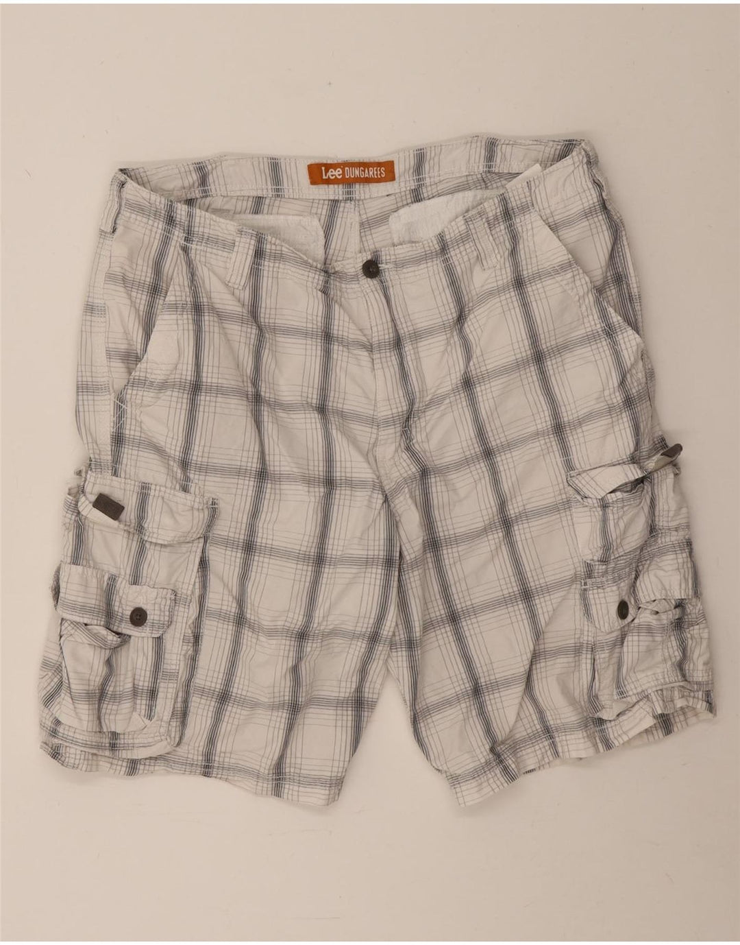 Ανδρικό σορτς Lee Dungarees Cargo W38 XL Λευκό βαμβακερό