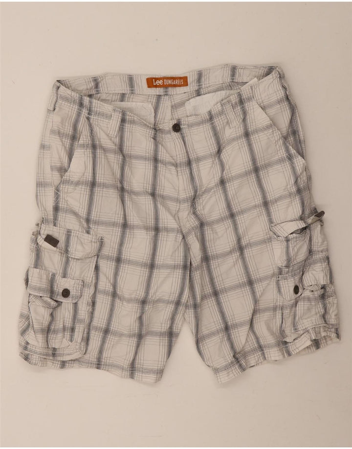 Ανδρικό σορτς Lee Dungarees Cargo W38 XL Λευκό βαμβακερό