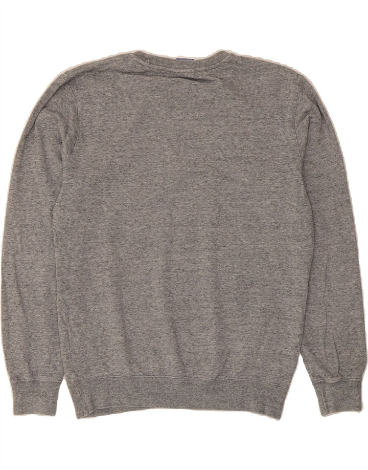 CHAMPION Mens Graphic Sweatshirt Jumper Small Grey Flecked Cotton Vintage Champion and Second-Hand Champion from Messina Hembry 