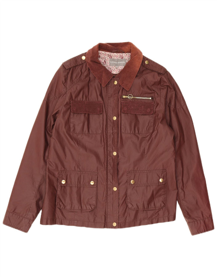 Laura Ashley Γυναικείο Utility Jacket UK 16 Large Brown Βαμβακερό