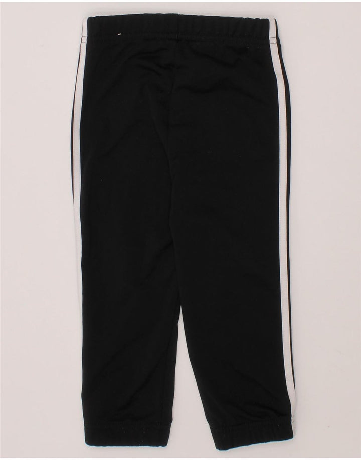 ADIDAS Baby Boys Tracksuit Trousers 12-18 Months  Black Polyester Vintage Adidas and Second-Hand Adidas from Messina Hembry 