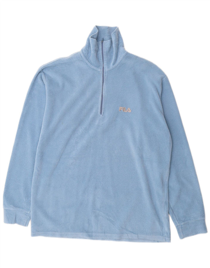 Ανδρικό φερμουάρ FILA Fleece Jumper XL Blue Polyester