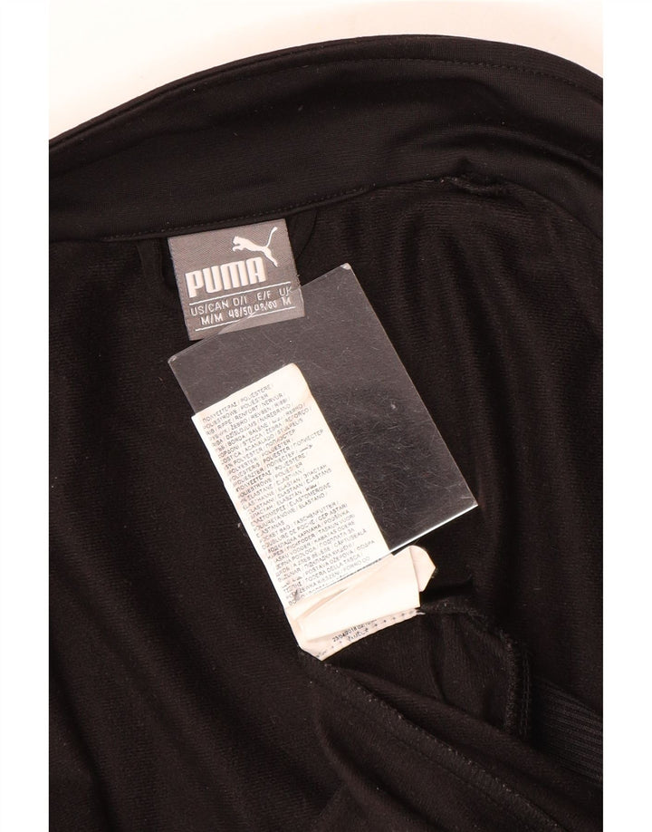 Ανδρική αθλητική φόρμα γραφικών Puma Top Jacket Μεσαίο Μαύρο Πολυεστέρα