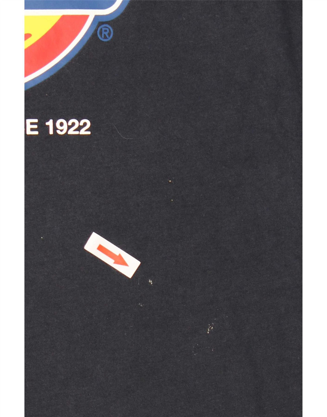 Ανδρικό γραφικό T-Shirt Dickies Top από μεσαίο ναυτικό μπλε βαμβακερό