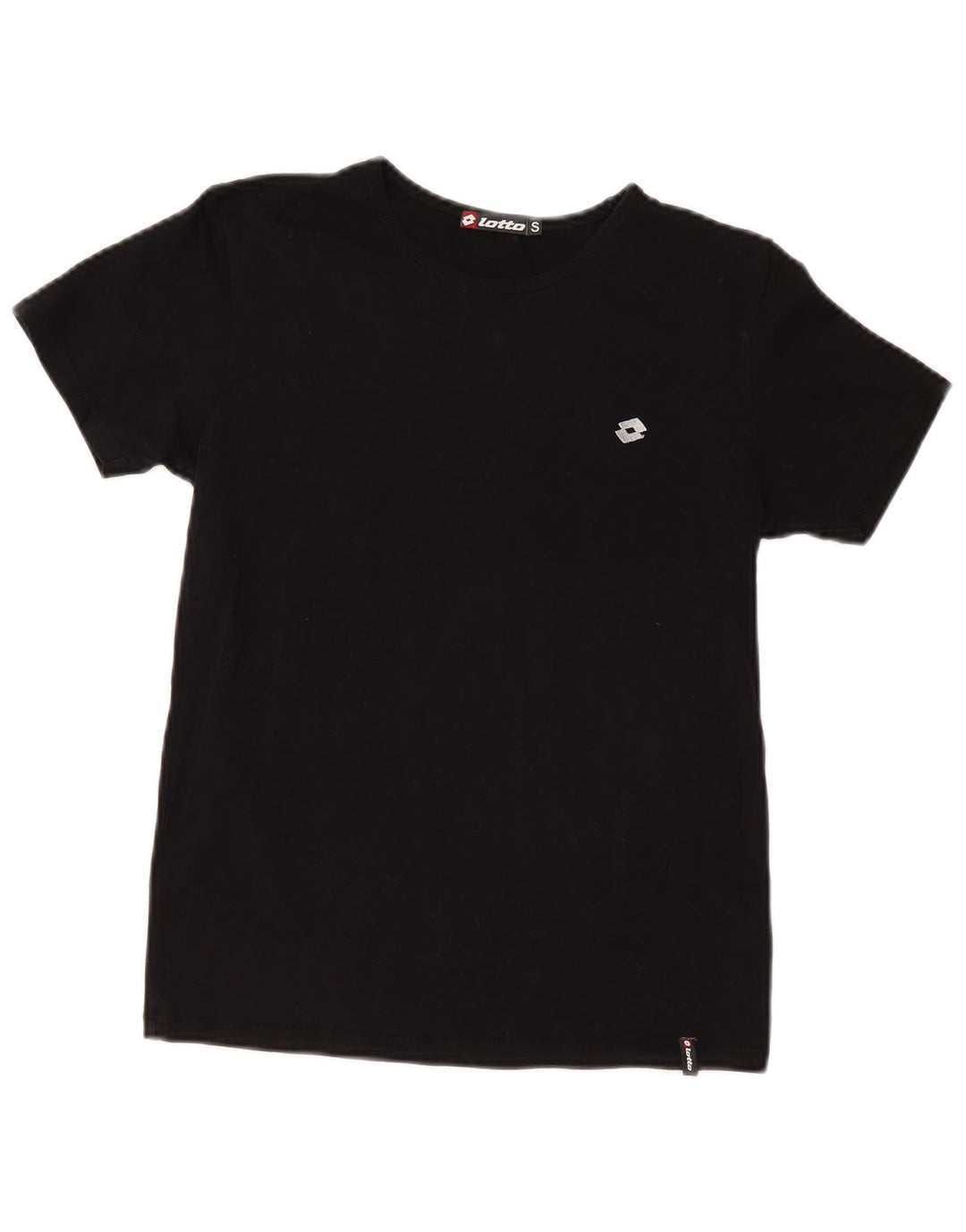 Γυναικείο γραφικό μπλουζάκι Lotto Top UK 10 Small μαύρο βαμβακερό