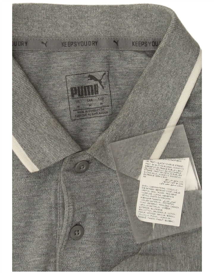 Ανδρικό πουκάμισο Polo Puma, Βαμβακερό μεσαίο γκρι