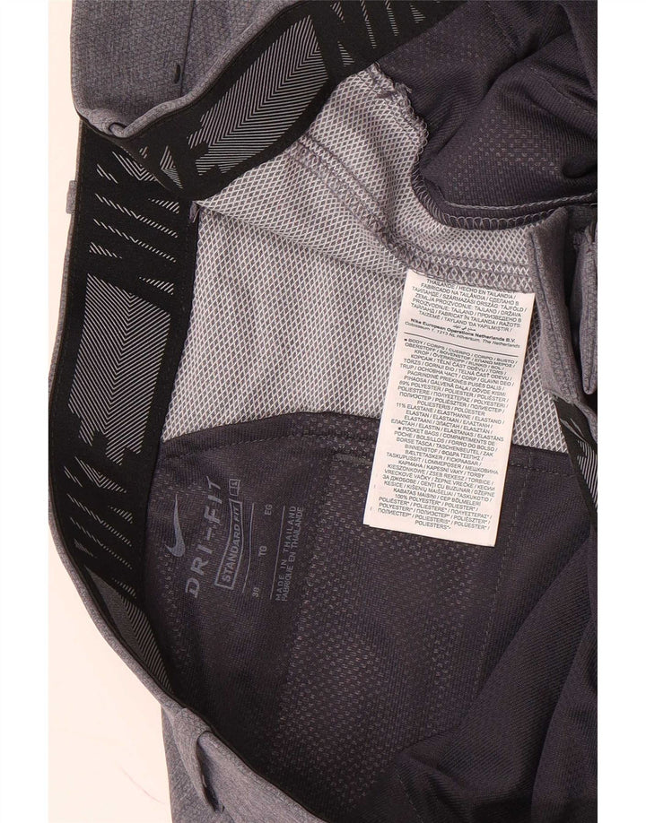 Ανδρικό σορτς Chino Nike Standard Fit W38 XL από γκρι πολυεστέρα