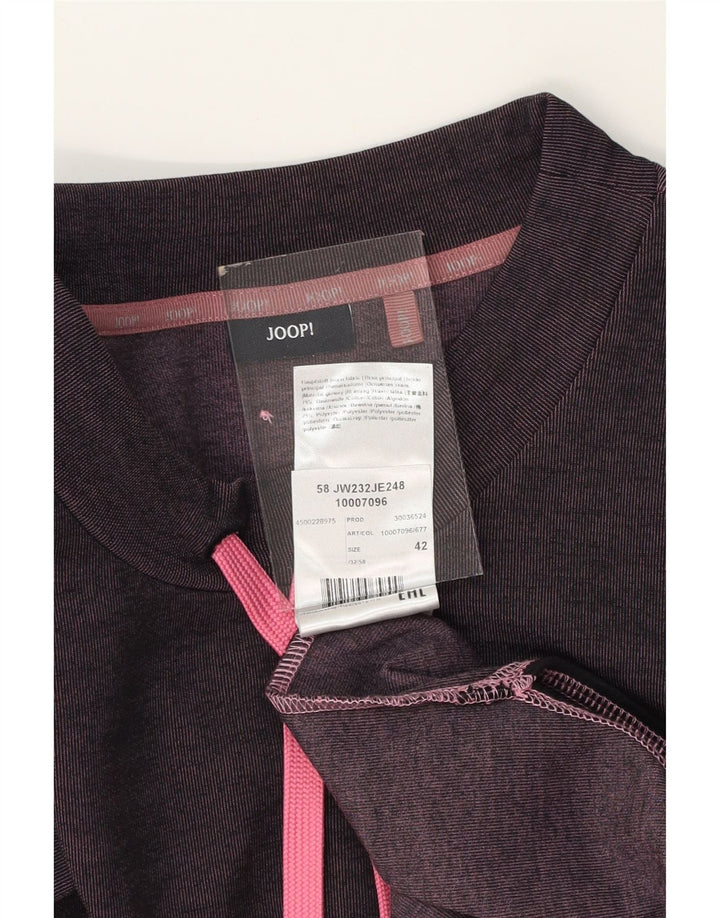 JOOP Womens Tunic Dress EU 42 Large Purple Cotton Vintage Joop and Second-Hand Joop from Messina Hembry 