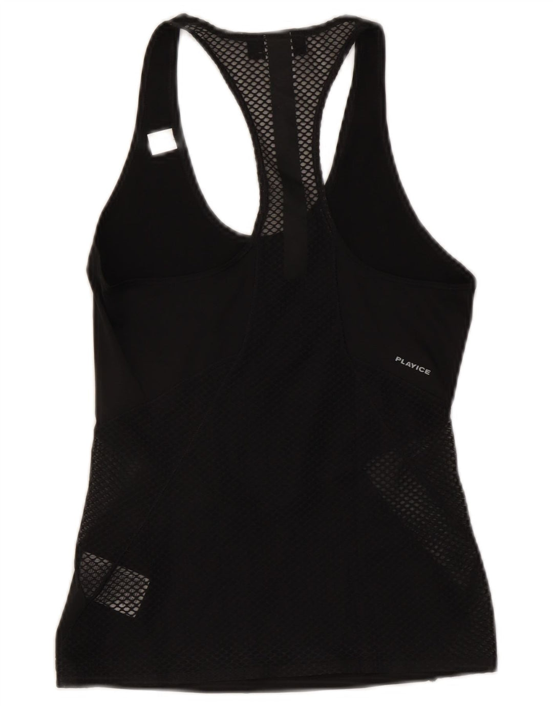 Γυναικείο γιλέκο REEBOK τοπ UK 4 XS μαύρο πολυεστέρα