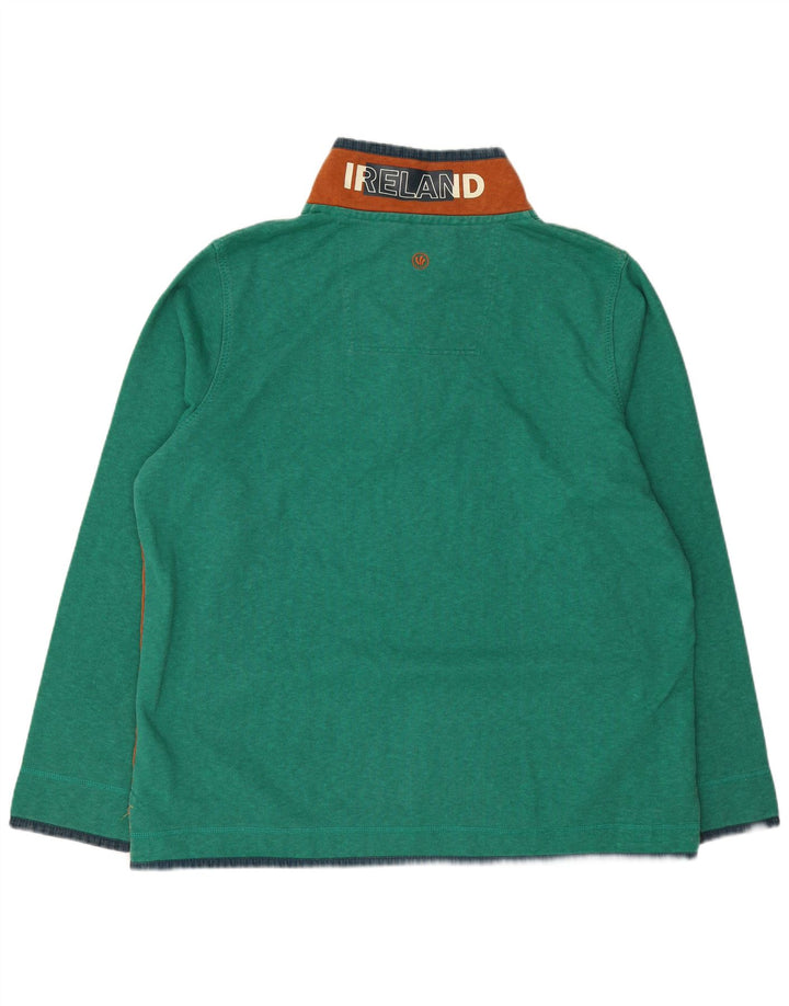 Fat Face Ανδρικό Φούτερ Ireland Graphic Jumper 2XL Πράσινο βαμβακερό