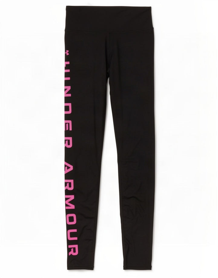 Under Armour Γυναικεία γραφικά κολάν συμπίεσης UK 8 Small Black Polyester