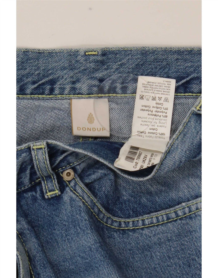 Dondup Γυναικείο Distressed Straight Jeans W27 L28 Μπλε βαμβακερό