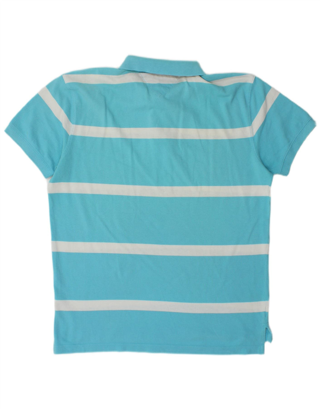 Tommy Hilfiger Ανδρικό Πόλο Μπλουζάκι Μεγάλο Μπλε Βαμβακερό Ριγέ