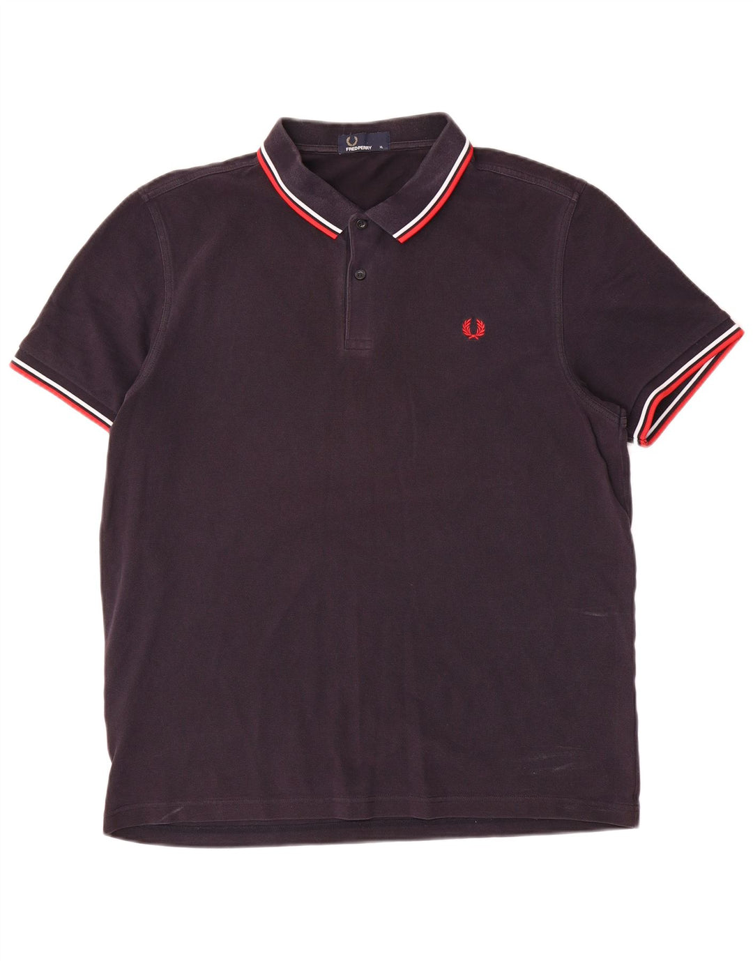 Fred Perry Ανδρικό πουκάμισο Polo XL Navy Blue Cotton