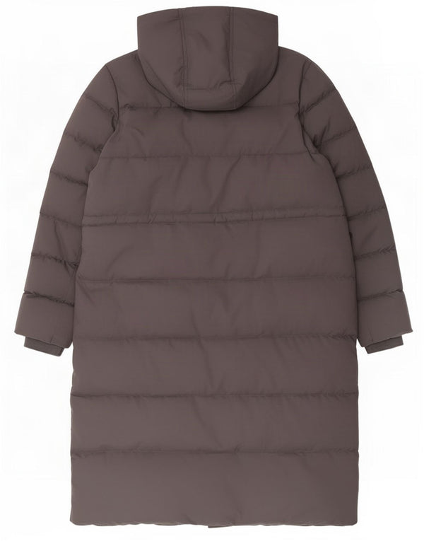 Mountain Warehouse Γυναικείο παλτό με κουκούλα με επένδυση UK 18 XL Grey Polyester