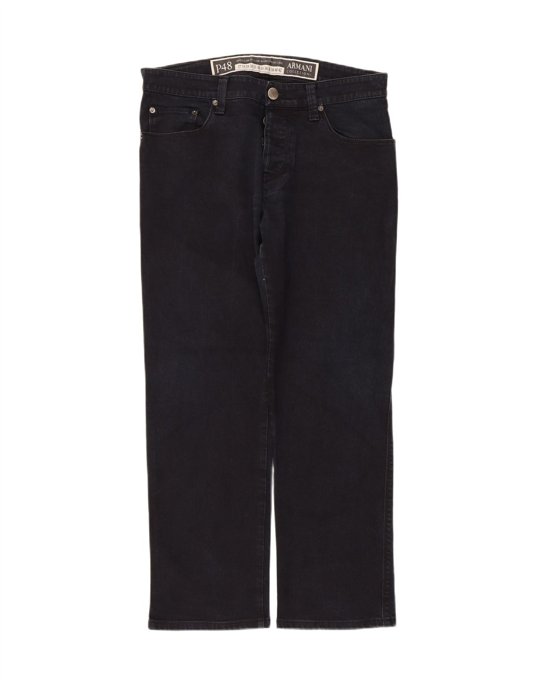 Armani Ανδρικό ίσιο τζιν W32 L27 Navy Blue