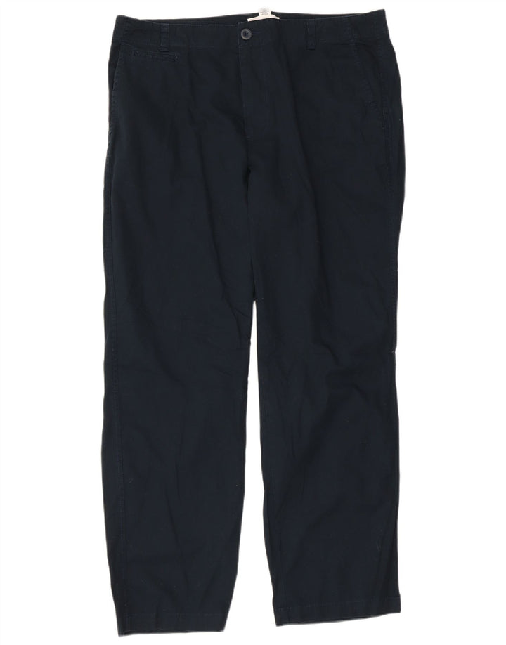 CALVIN KLEIN Ανδρικό ίσιο παντελόνι Chino W36 L30 Navy Blue Cotton