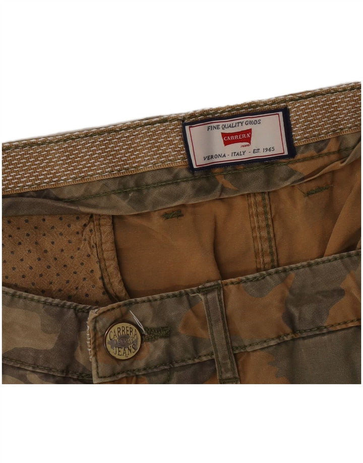 Carrera Ανδρικό Σορτς Cargo W38 XL Χακί Καμουφλάζ