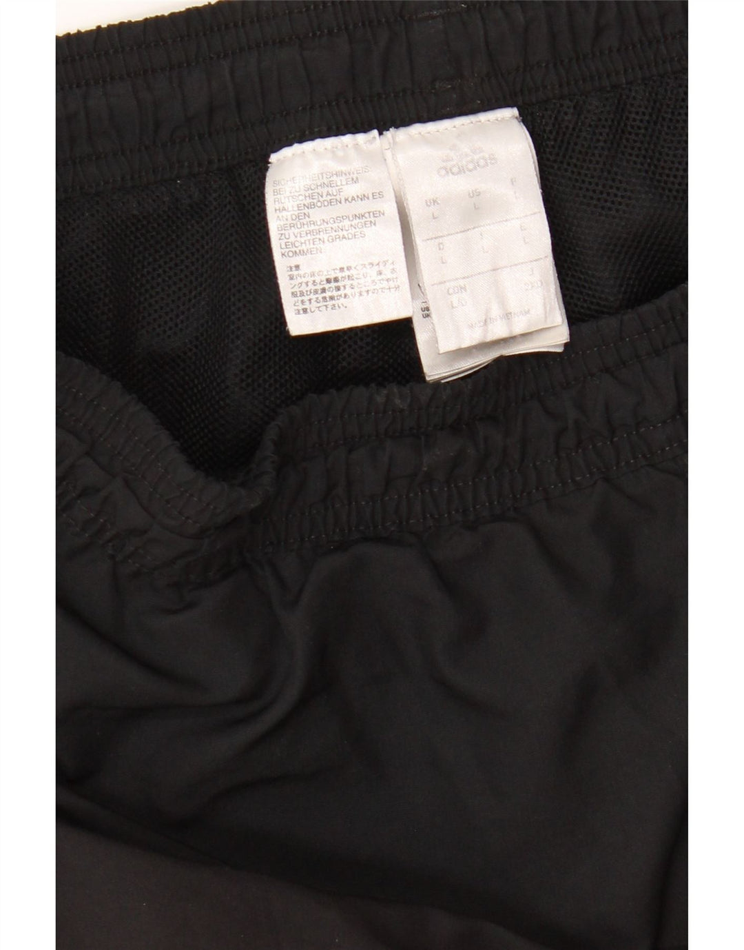 Ανδρικές φόρμες γραφικών ADIDAS Παντελόνια Joggers Μεγάλο Μαύρο Πολυεστέρα