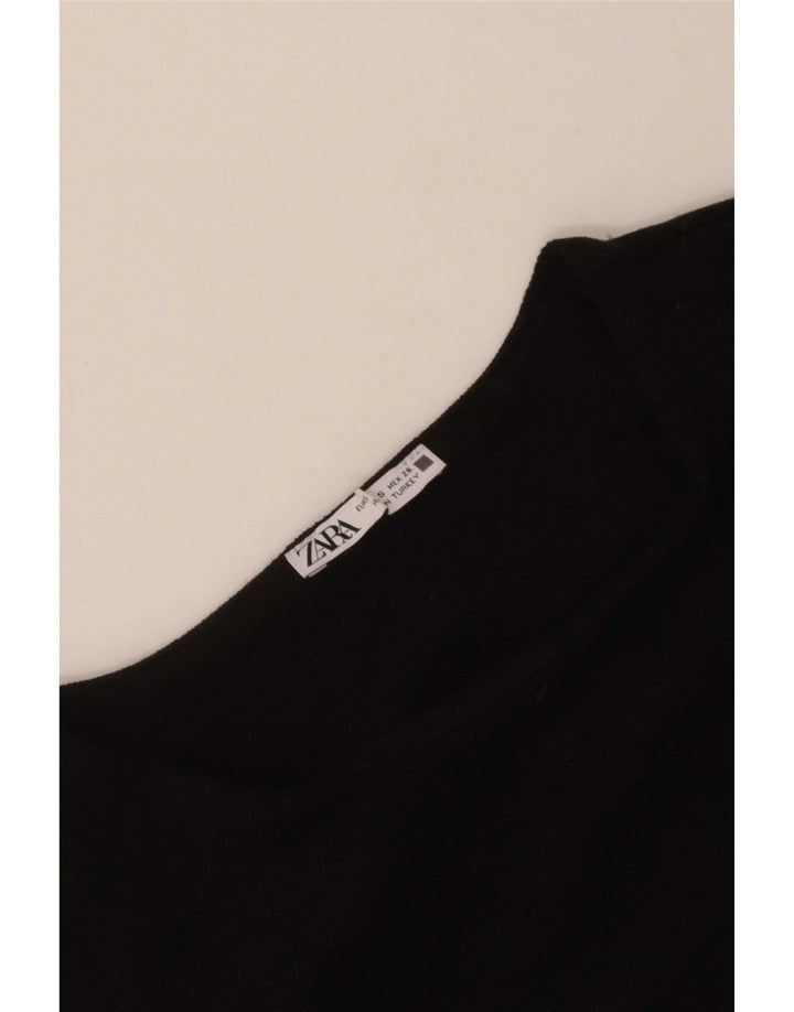 Zara Γυναικείο Γιλέκο Τοπ UK 10 Small Black