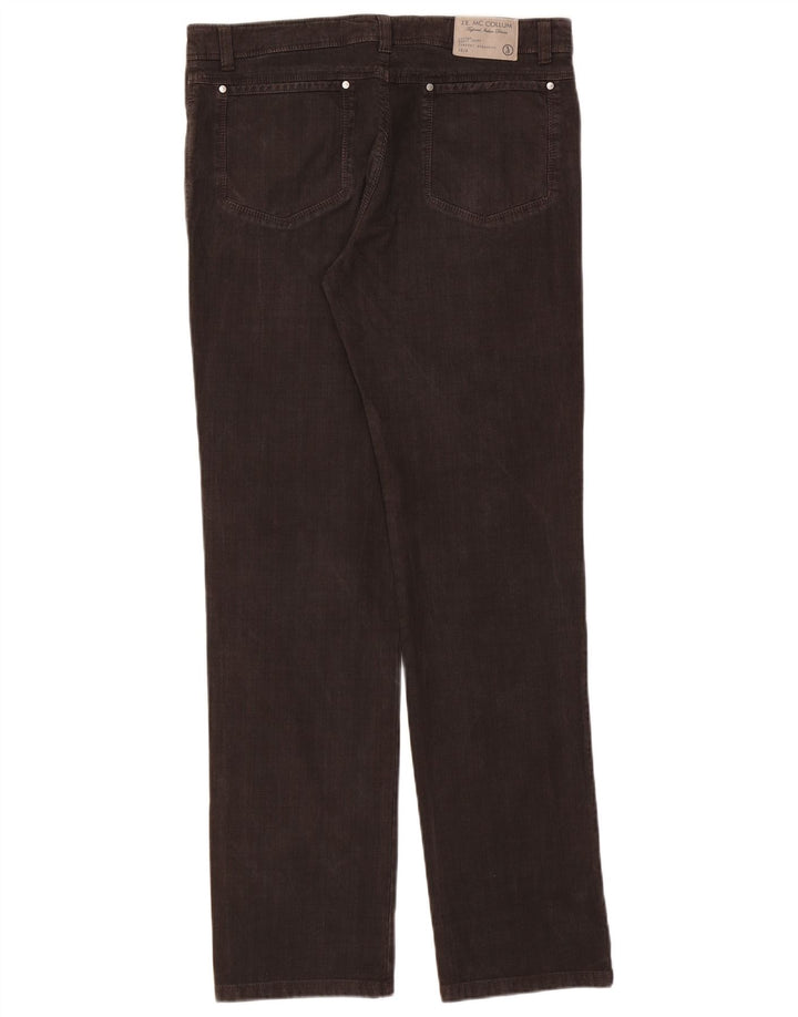 J.E. Mc Collum Ανδρικό παντελόνι casual IT 50 Large W36 L32 Brown Check