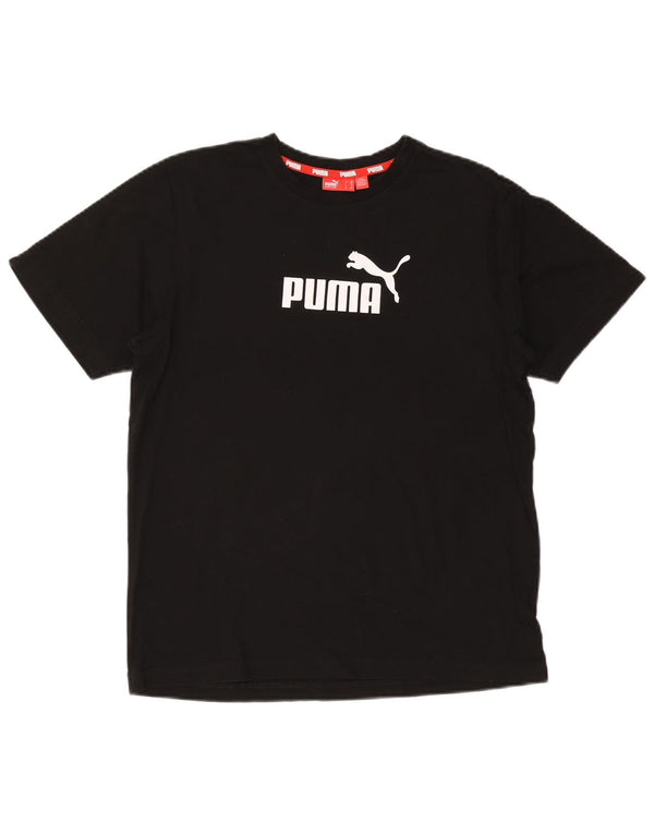 Γραφικό T-Shirt PUMA Boys Top 15-16 ετών Μαύρο