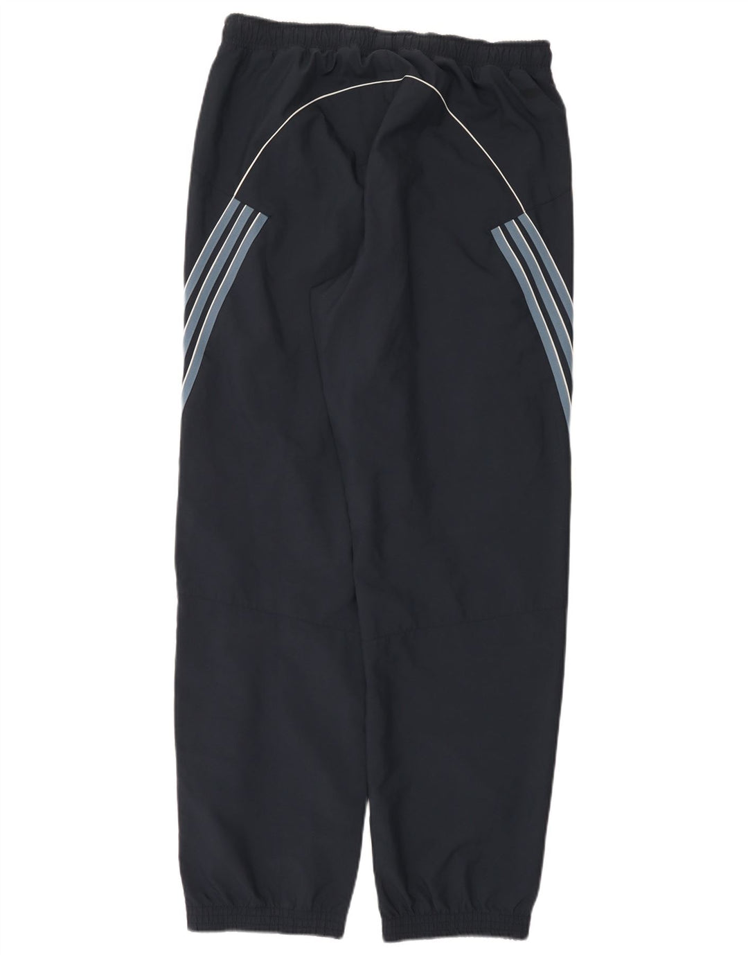 Ανδρική φόρμα Adidas Παντελόνι Joggers Μεγάλο Navy Blue ριγέ πολυεστέρα