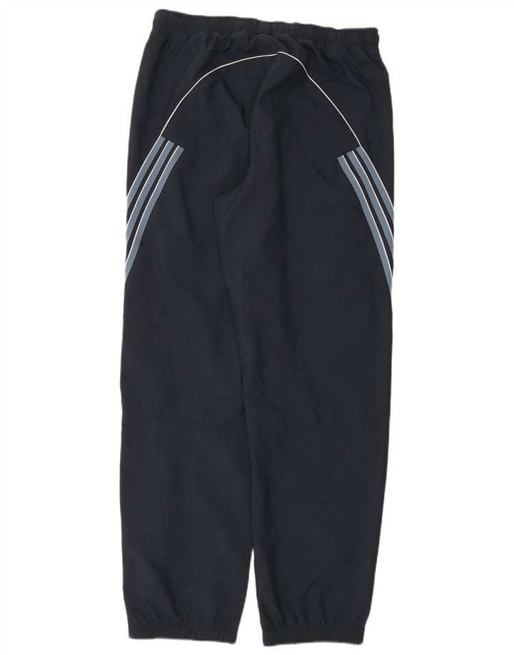 Ανδρική φόρμα Adidas Παντελόνι Joggers Μεγάλο Navy Blue ριγέ πολυεστέρα