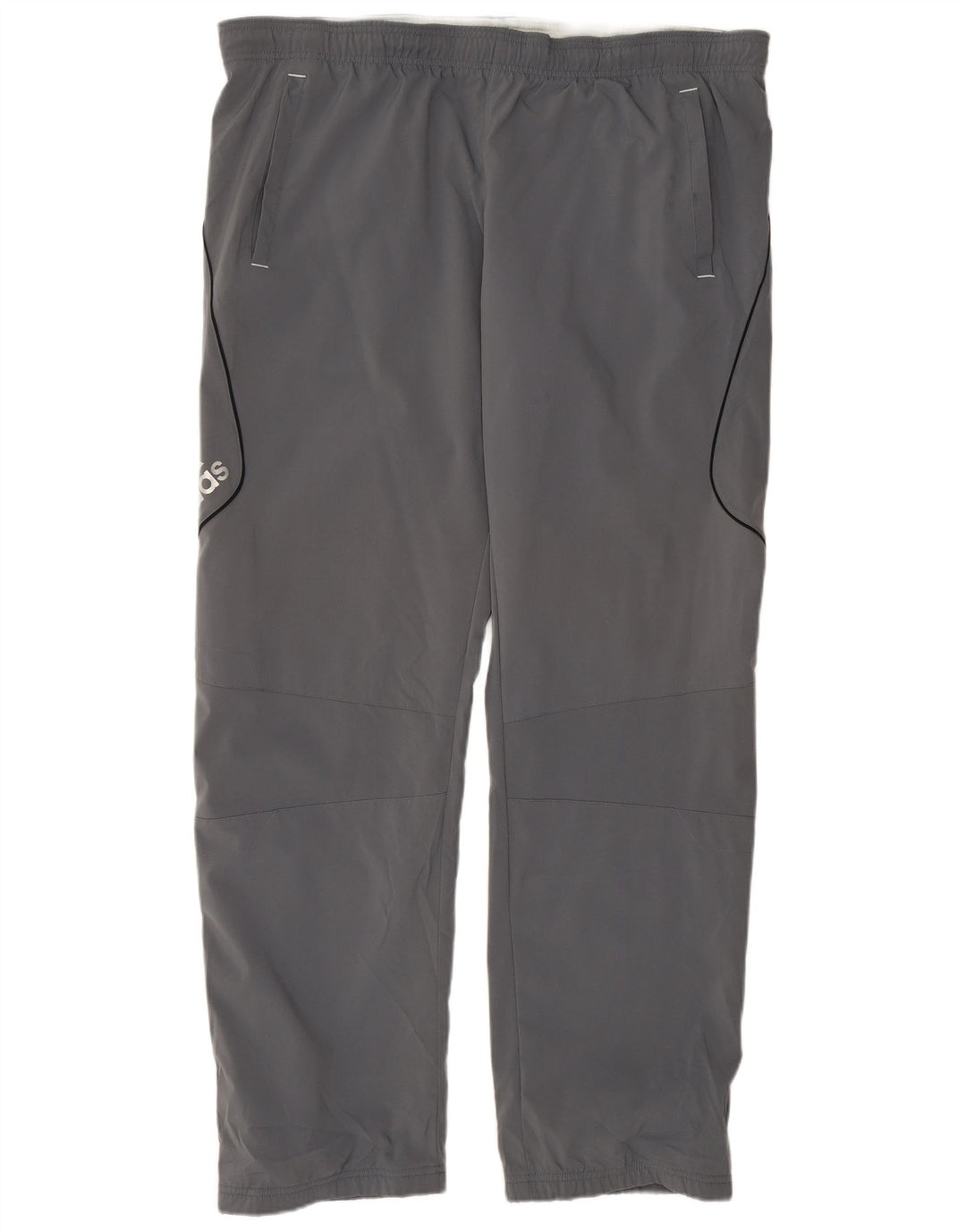 Ανδρικές φόρμες ADIDAS Graphic Παντελόνια Γκρι Γκρι Πολυεστέρας