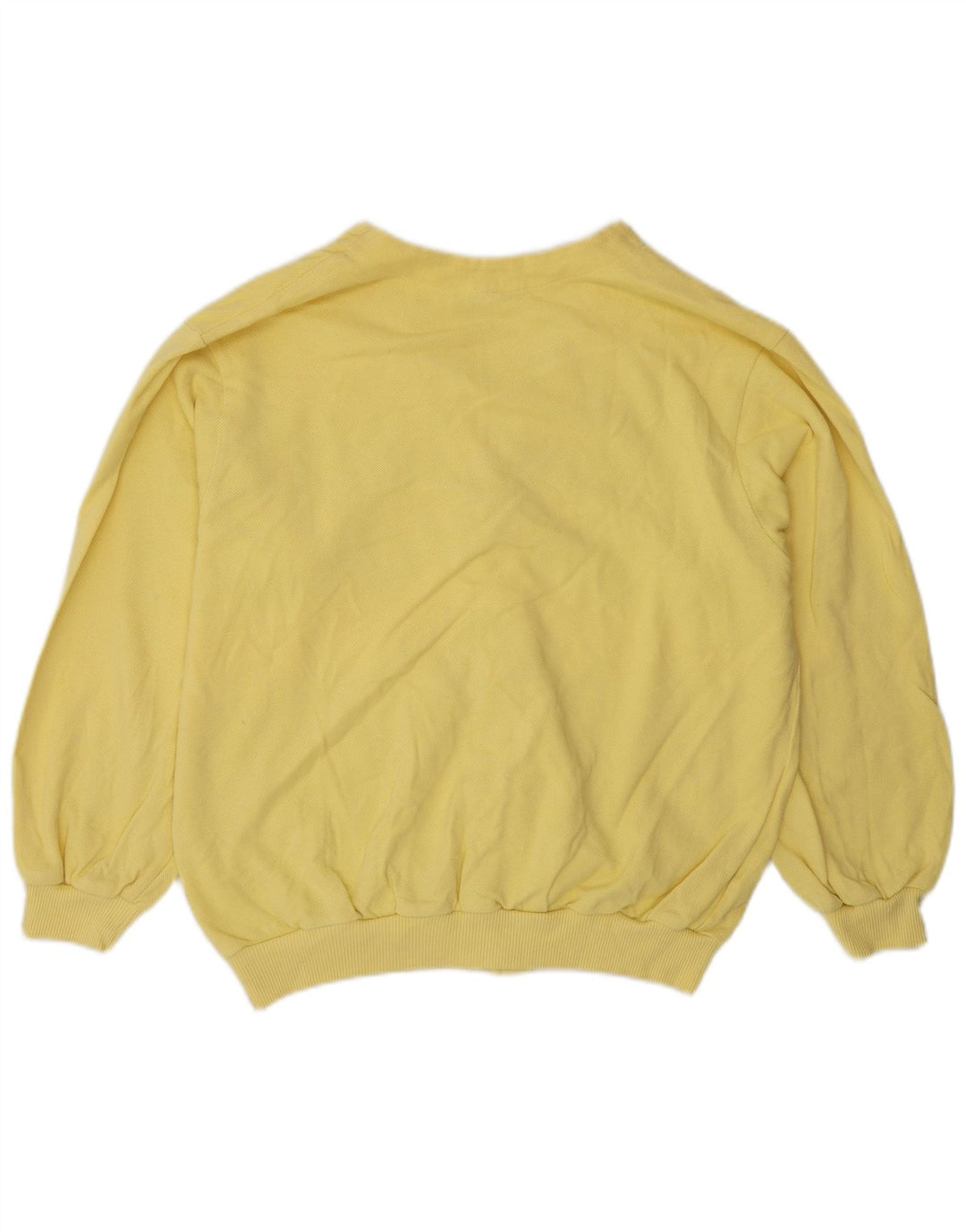 Ανδρική φόρμα Lacoste Top Jacket Μέγεθος 3 Μικρό κίτρινο βαμβακερό