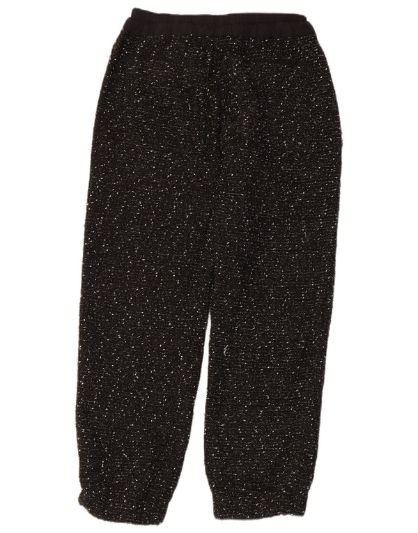 Zara Γυναικείο Joggers Casual Παντελόνι Small W26 L26 Black Flecked
