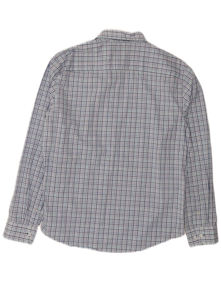 Ανδρικό πουκάμισο Izod Size 16 1/2 Large Blue Check Cotton