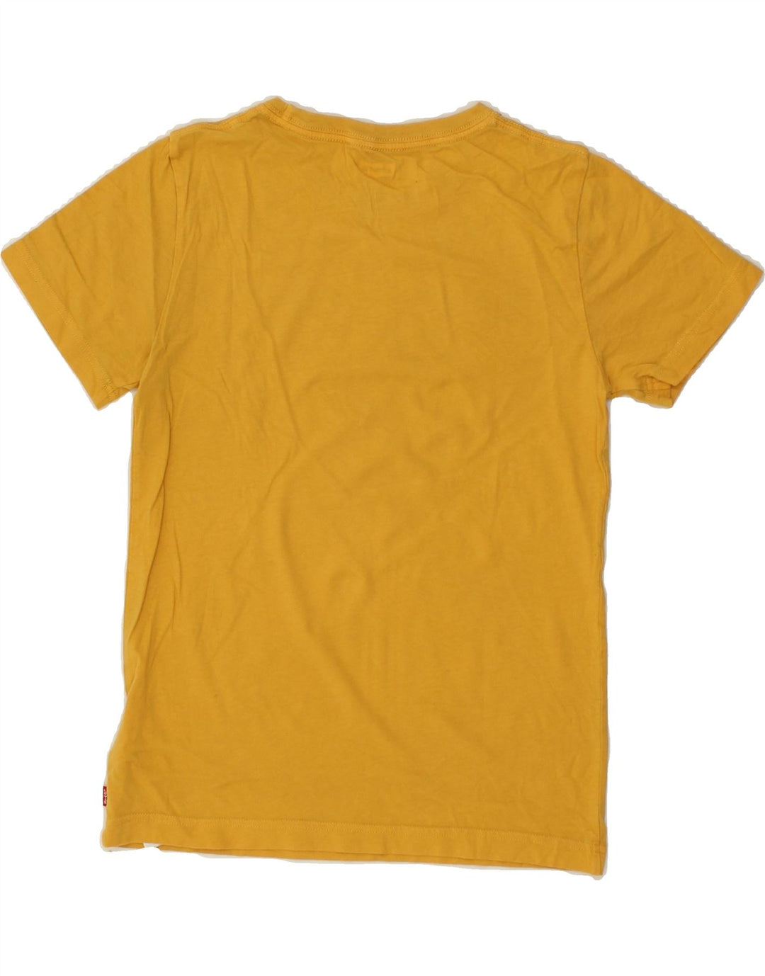 LEVI'S Boys Graphic T-Shirt Top 13-14 Years Yellow Cotton | Vintage Levi's | Thrift | Second-Hand Levi's | Used Clothing | Messina Hembry 